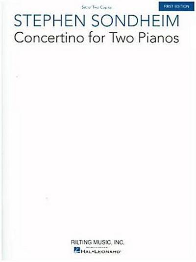 Concertino for Two Pianos: Set of Two Copies