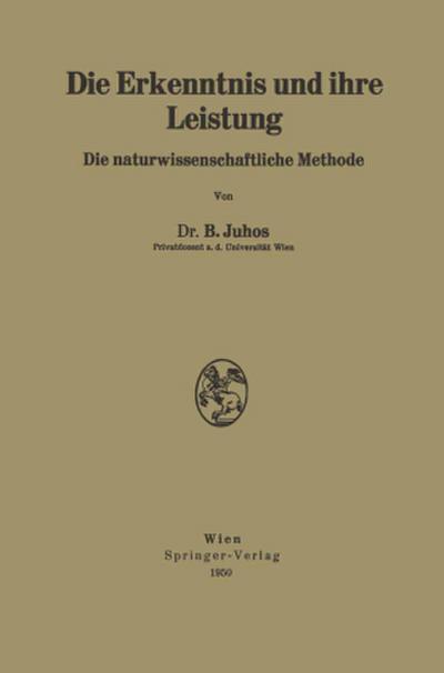 Die Erkenntnis und ihre Leistung