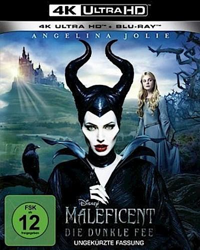 Maleficent #1: Die dunkle Fee (UHD+BR) Min: 96/DTS-HD5.1/WS 2Disc, 4K Ultra