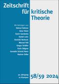 Zeitschrift für kritische Theorie, Heft 58/59