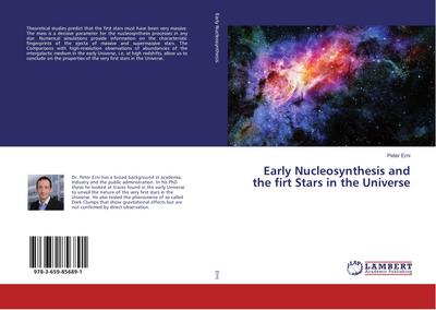 Early Nucleosynthesis and the firt Stars in the Universe