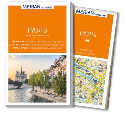 MERIAN momente Reiseführer Paris: Mit Extra-Karte zum Herausnehmen