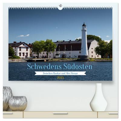 Schwedens Südosten (hochwertiger Premium Wandkalender 2025 DIN A2 quer), Kunstdruck in Hochglanz