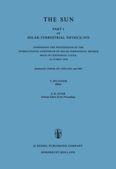 Solar-Terrestrial Physics/1970