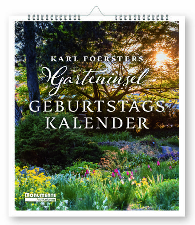 Karl Foersters Garteninsel. Geburtstagskalender