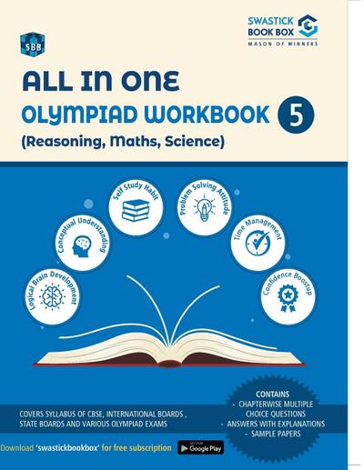 All in One Olympiad Workbook for Reasoning, Maths & Science - Class 5