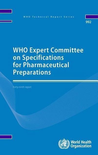 Who Expert Committee on Specifications for Pharmaceutical Preparations
