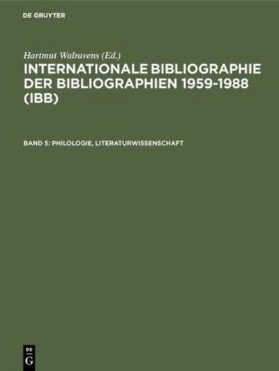 Philologie, Literaturwissenschaft