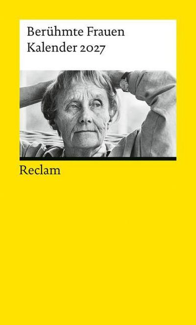 Berühmte Frauen. Kalender 2027