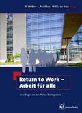 Return to Work - Arbeit für alle
