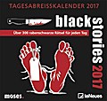 Moses black stories 2017 - Tagesabreisskalender, Rätselkalender, Rabenschwarze Rätsel für jeden Tag  -  14,5 x 13,7 cm