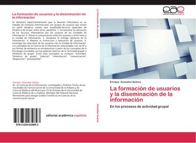 La formación de usuarios y la diseminación de la información