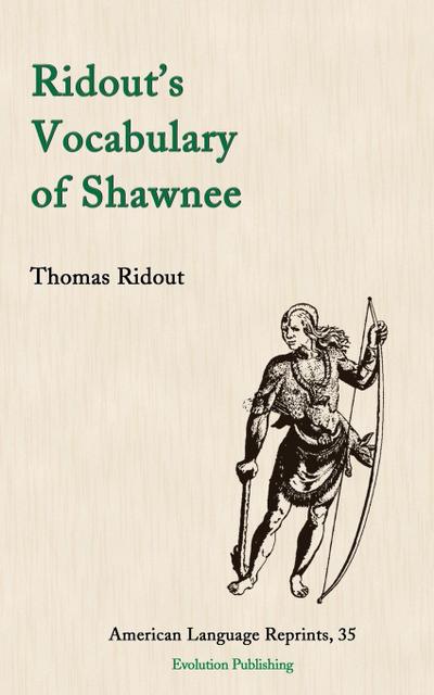 Ridout’s Vocabulary of Shawnee