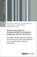 Herausforderungen der Pflegekinderhilfe: Partizipation, Begleitung, Akteure, Strukturen