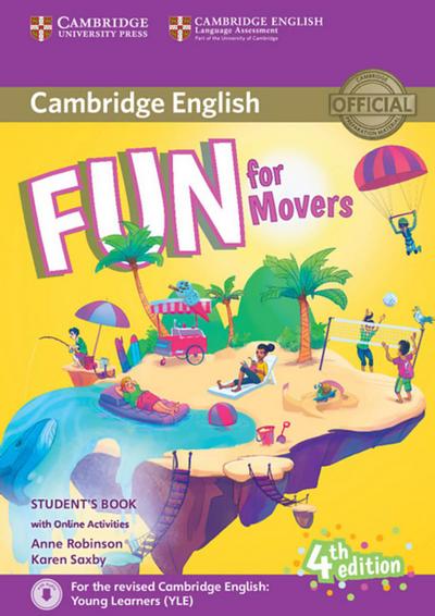 Fun for Movers. Student’s Book with audio with online activities. 4th Edition