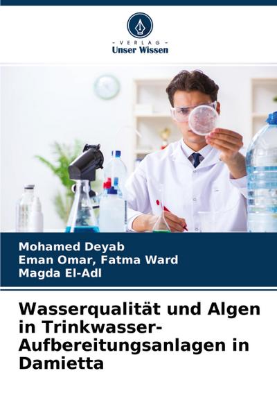 Wasserqualität und Algen in Trinkwasser-Aufbereitungsanlagen in Damietta