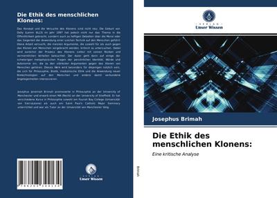 Die Ethik des menschlichen Klonens: