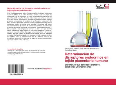 Determinación de disruptores endocrinos en tejido placentario humano