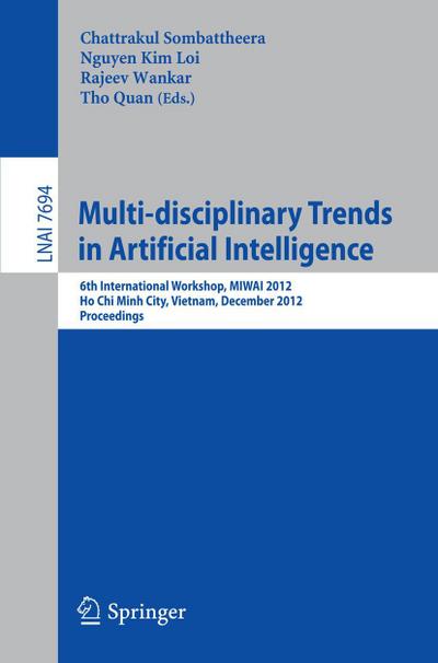 Multi-disciplinary Trends in Artificial Intelligence