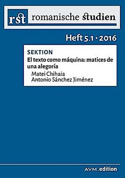 Romanische Studien, Heft 5, 2016