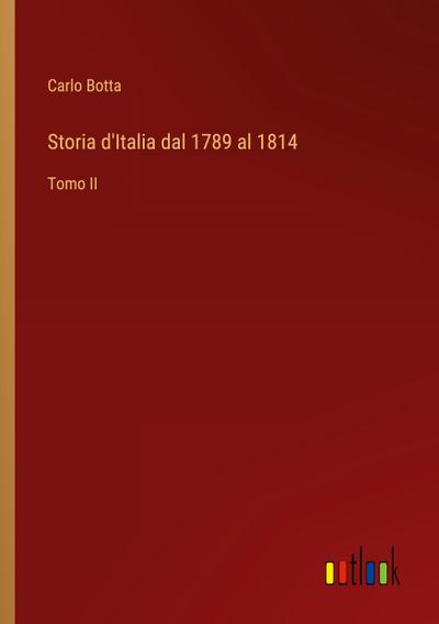 Storia d’Italia dal 1789 al 1814