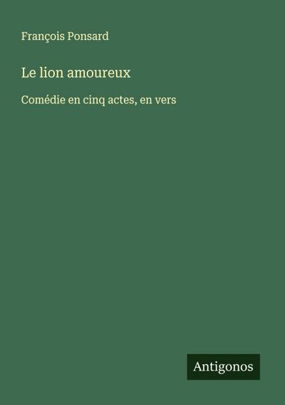 Le lion amoureux