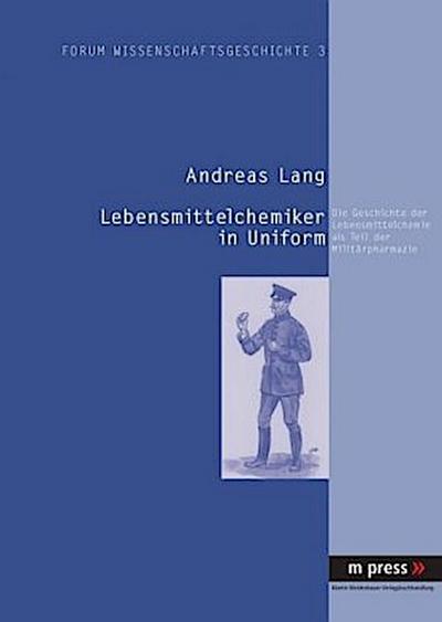 Lebensmittelchemiker in Uniform