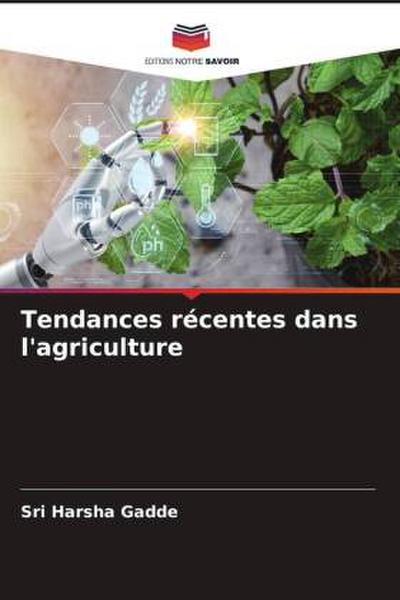 Tendances récentes dans l’agriculture