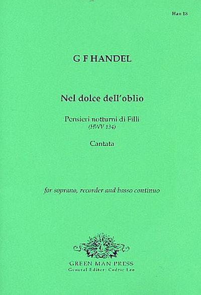 Nel dolce dell’oblio HWV134for soprano, recorder and Bc