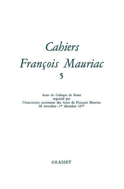Cahiers numéro 05