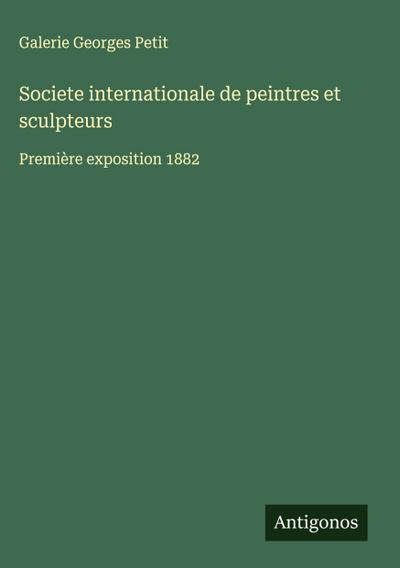 Societe internationale de peintres et sculpteurs