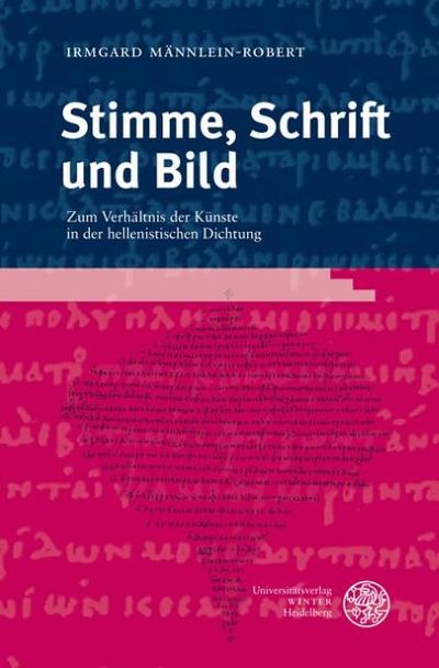Stimme, Schrift und Bild
