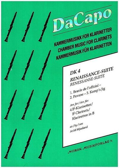 Renaissance Suitefor 4 clarinets