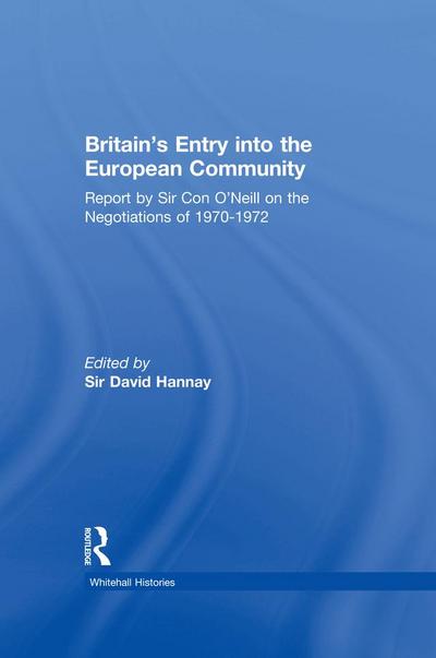 Britain’s Entry into the European Community