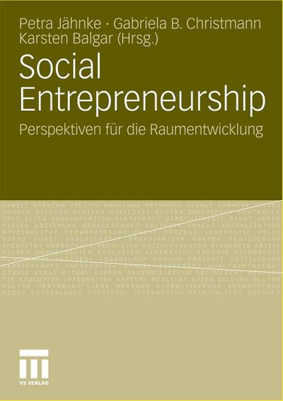 Social Entrepreneurship