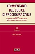 Commentario del Codice di procedura civile. III. Tomo primo - artt. 163-274 bis