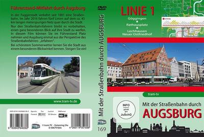 Mit der Straßenbahn durch Augsburg - Linie 1/DVD