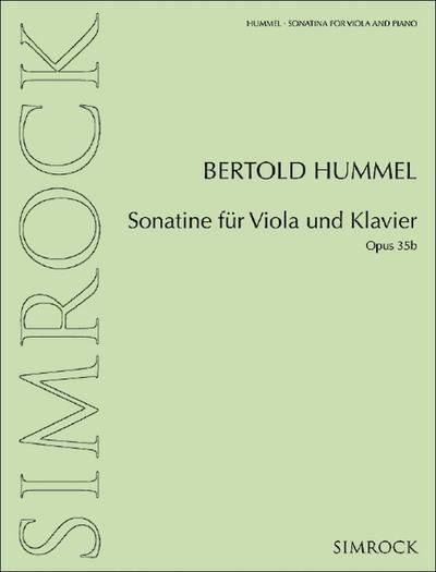Sonatine op.35bfür Viola und Klavier