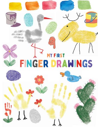 My first finger drawings