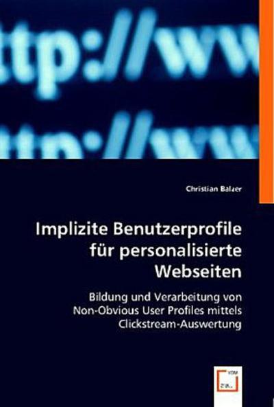Implizite Benutzerprofile für personalisierte Webseiten
