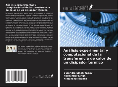 Análisis experimental y computacional de la transferencia de calor de un disipador térmico
