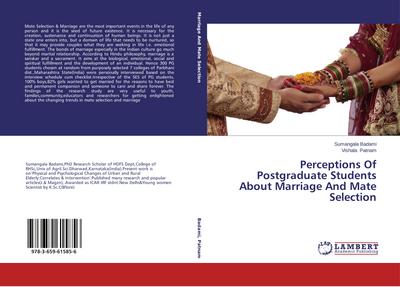 Perceptions Of Postgraduate Students About Marriage And Mate Selection