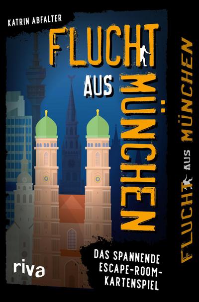 Flucht aus München: Das spannende Escape-Room-Kartenspiel. Tolles Geschenk für Fans von Escape Room, Rätsel, Krimi, True Crime. Zum Geburtstag, Weihnachten, Spieleabend. Ab 12 Jahren