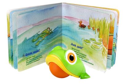 Baby-Frosch und seine Freunde, m. Frosch-Roller