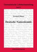 Deutsche Namenkunde