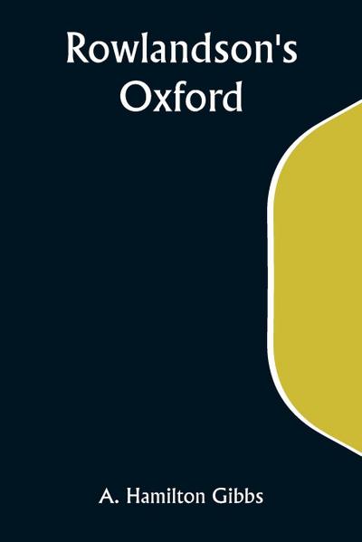 Rowlandson’s Oxford