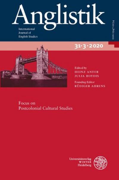 Anglistik. International Journal of English Studies. Volume 31:3 (2020)