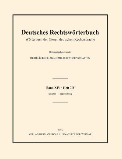 Deutsches Rechtswörterbuch