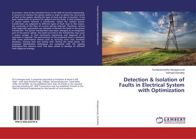 Detection & Isolation of Faults in Electrical System with Optimization