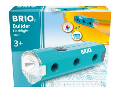 BRIO Builder - 34601 Taschenlampe | Entwicklungsförderndes Konstruktionsspielzeug für Kinder ab 3 Jahren